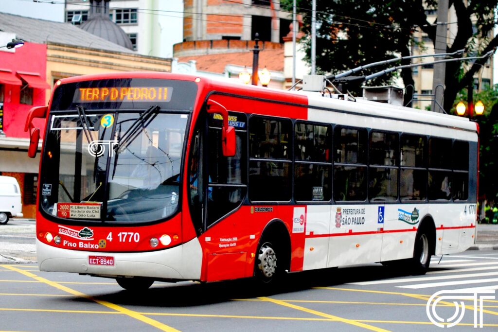 Busscar Urbanuss Pluss LF Trolleybus Cidade de São Paulo Área 4
